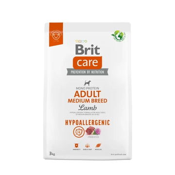 Brit Care Hypoallergenic Adult Medium Breed Lamb (10-25Kg) 3KG