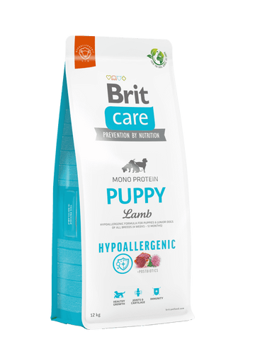 Brit Care Hypoallergenic Puppy Mono Protein Lamb (04Semanas-12Meses) 3KG