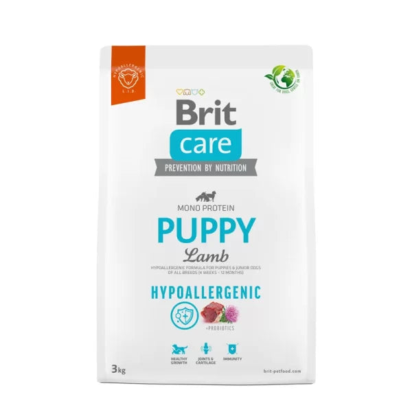 Brit Care Hypoallergenic Puppy Skin & Coat (08Semanas-12Meses) 3KG