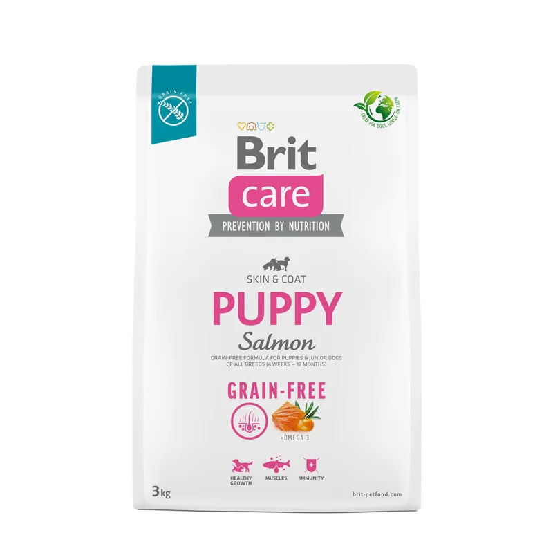 Brit Care Puppy Skin & Coat Salmon (04Semanas-12Meses) 3KG