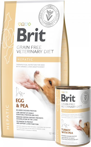 Brit Veterinary Diet Hepatic Egg & Pea